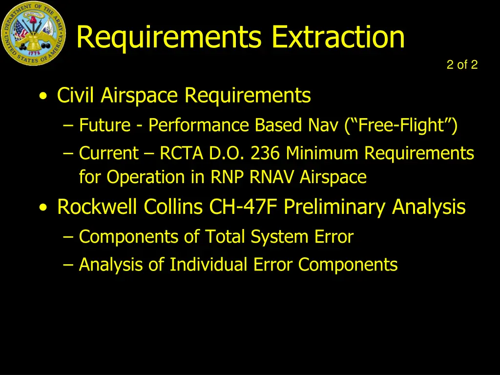 requirements extraction 1