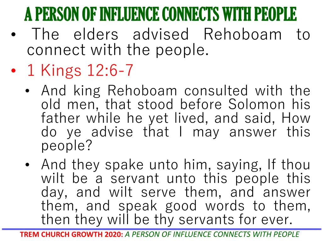a person of influence connects with people 2