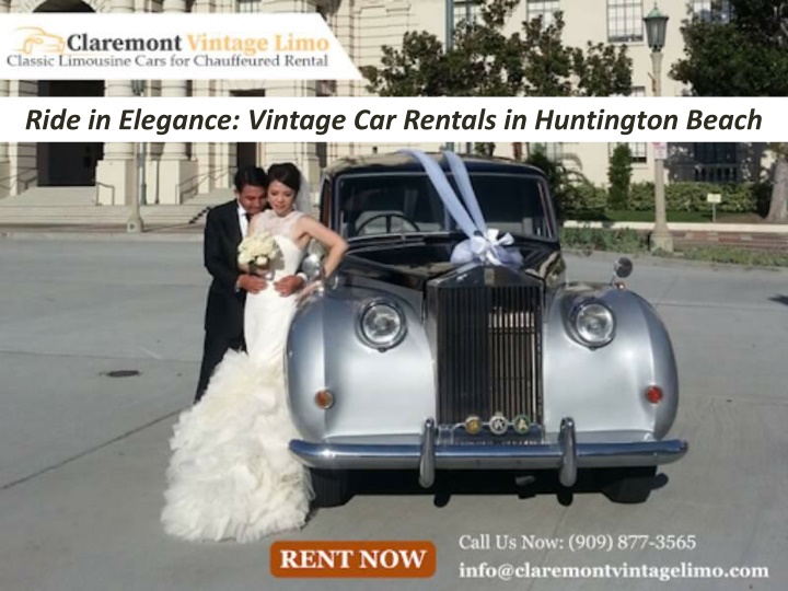 ride in elegance vintage car rentals