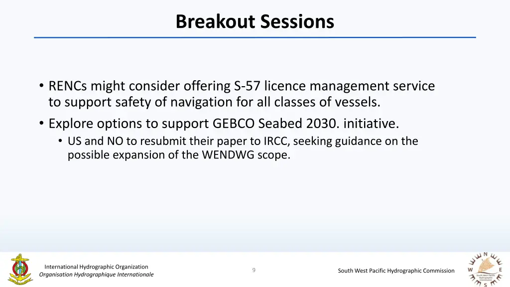 breakout sessions