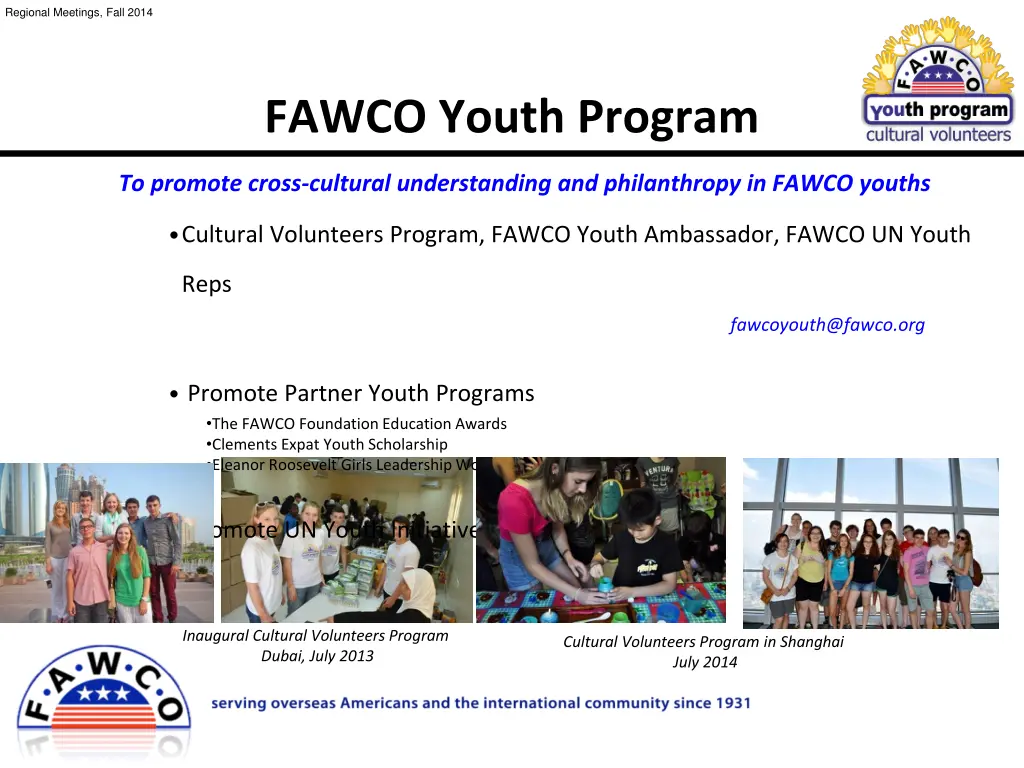 regional meetings fall 2014 5