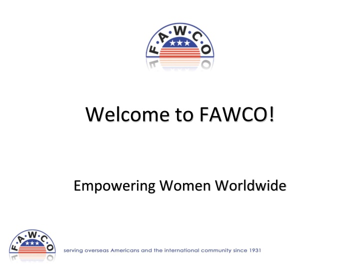 welcome to fawco