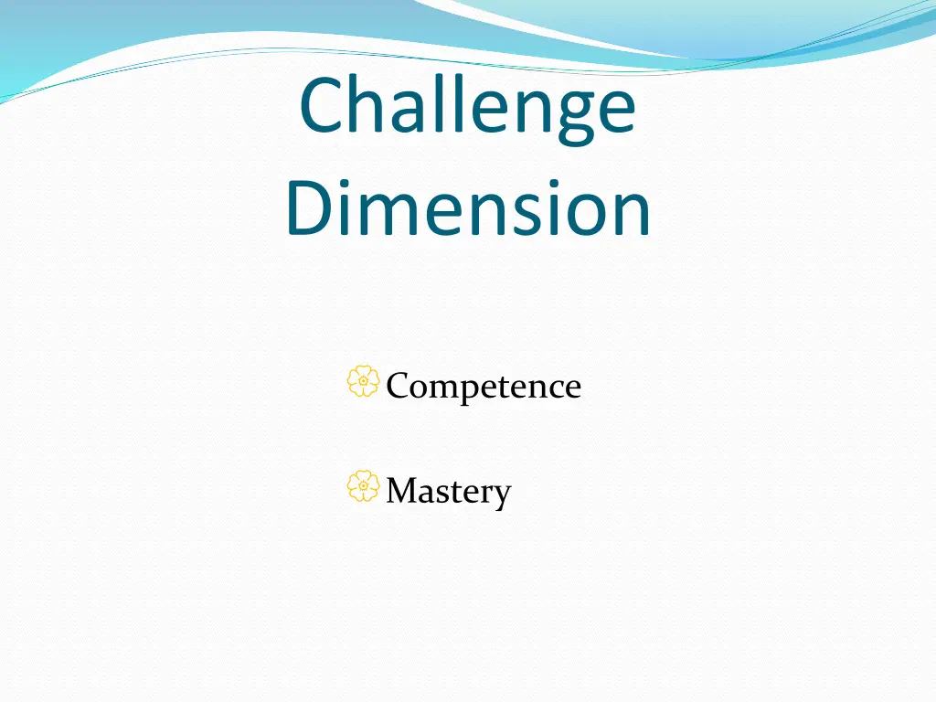 challenge dimension