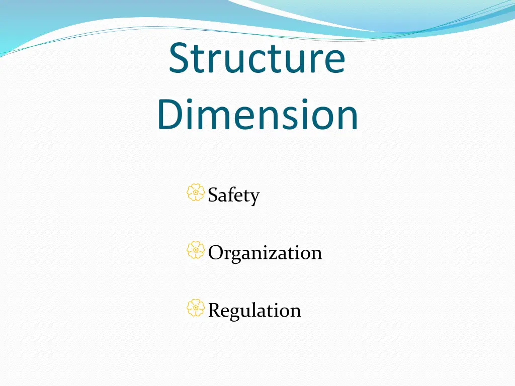 structure dimension
