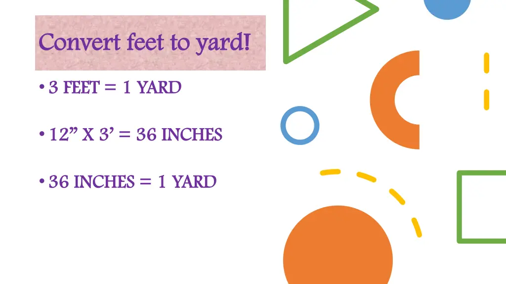 convert feet to yard convert feet to yard