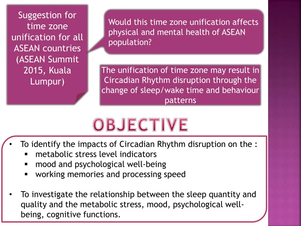 suggestion for time zone unification