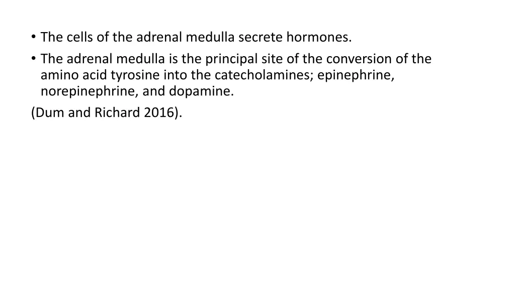the cells of the adrenal medulla secrete hormones
