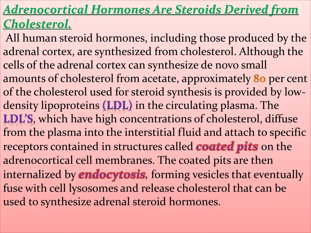 adrenocortical hormones are steroids derived from