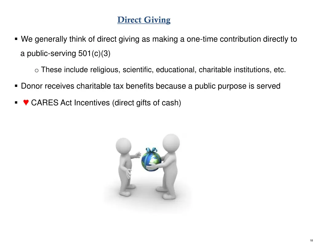 direct giving
