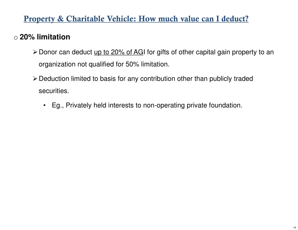 property charitable vehicle how much value 2