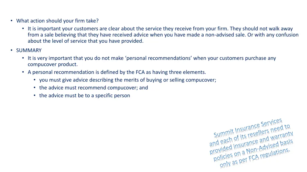 what action should your firm take it is important