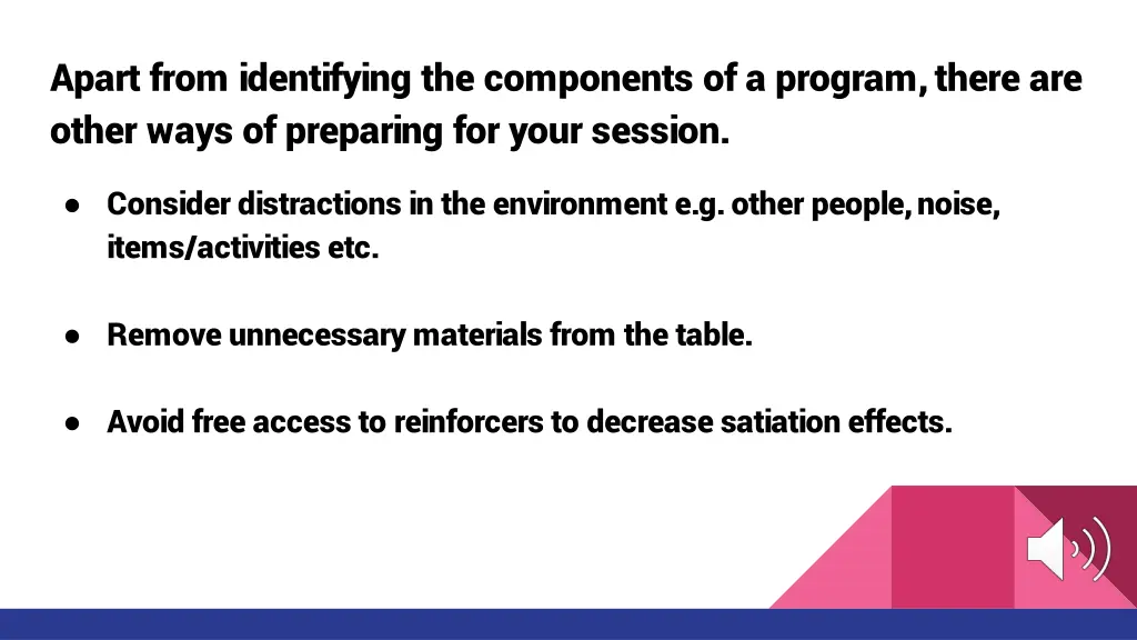 apart from identifying the components