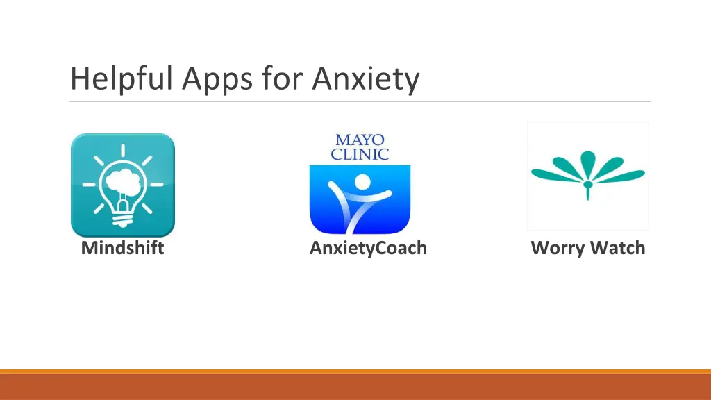 helpful apps for anxiety