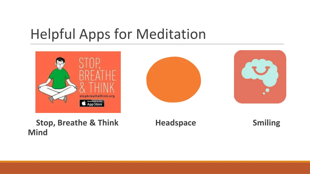 helpful apps for meditation