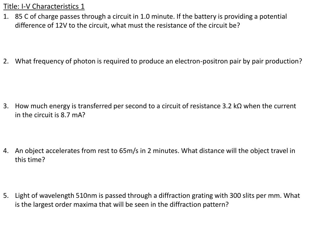 title i v characteristics 1 1 85 c of charge