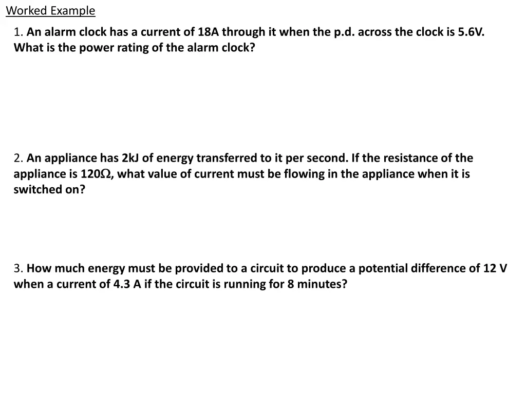 worked example 1