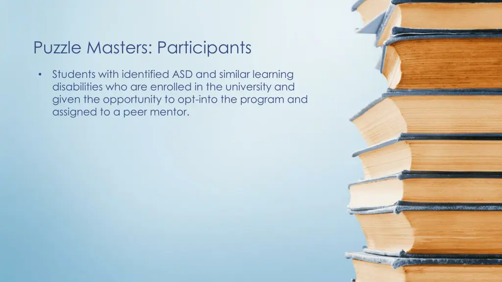 puzzle masters participants
