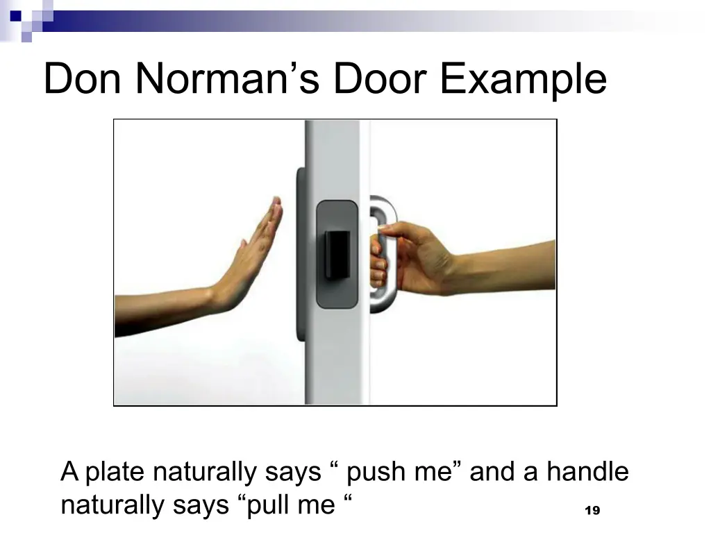don norman s door example 1