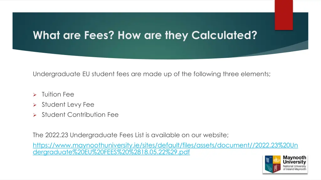what are fees how are they calculated