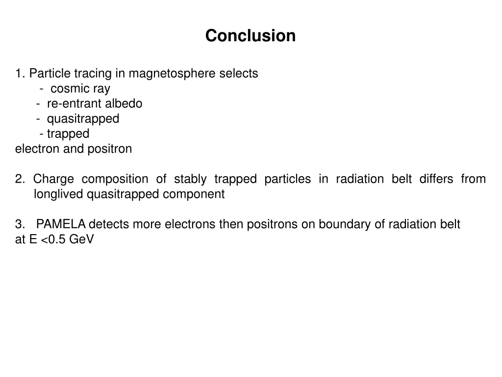 conclusion