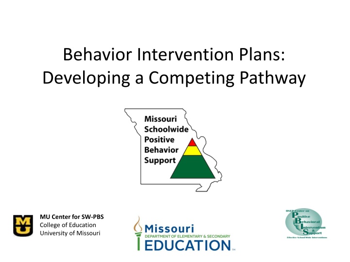 behavior intervention plans developing