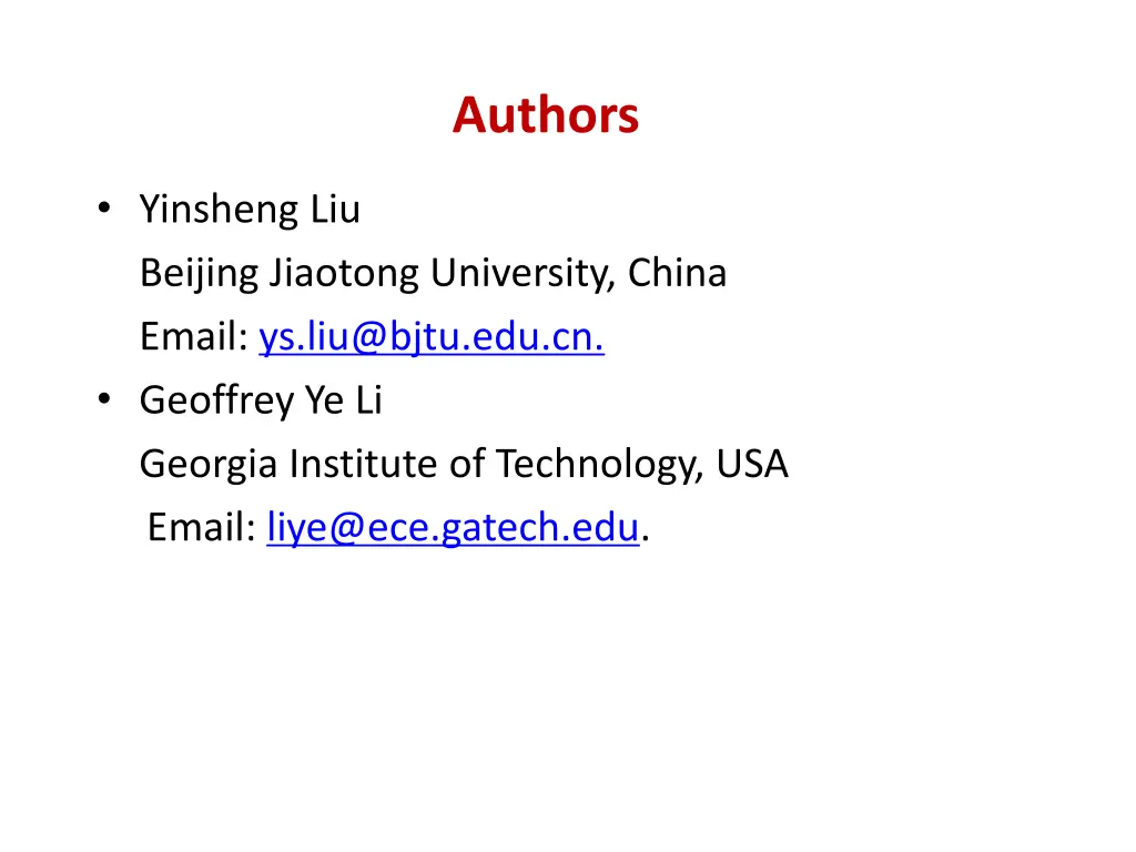 authors