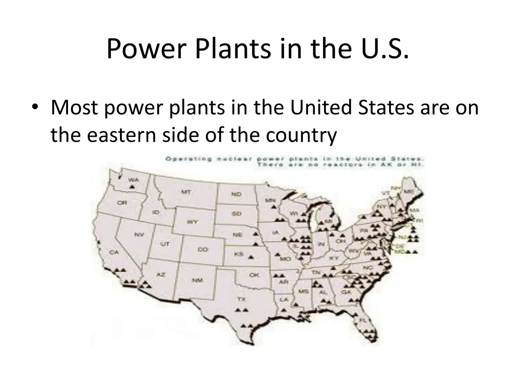 power plants in the u s