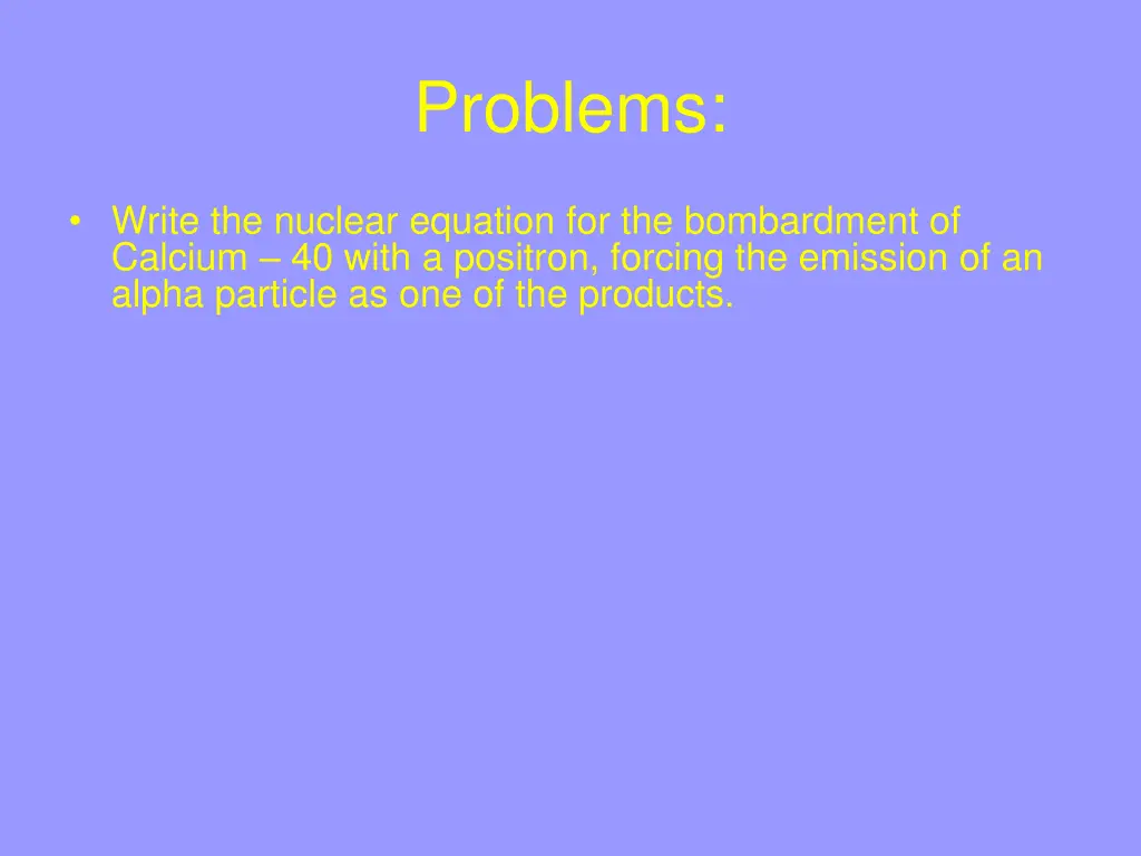 problems 1