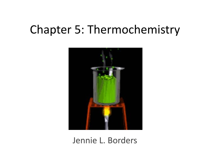 chapter 5 thermochemistry