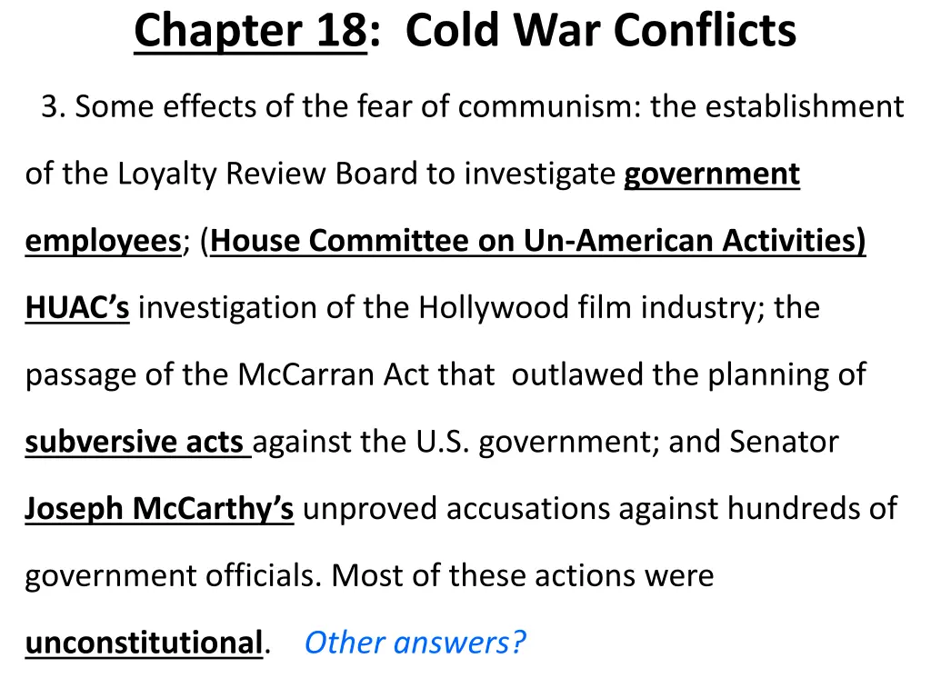 chapter 18 cold war conflicts 3