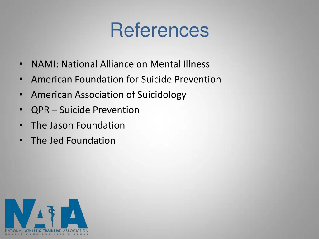 references