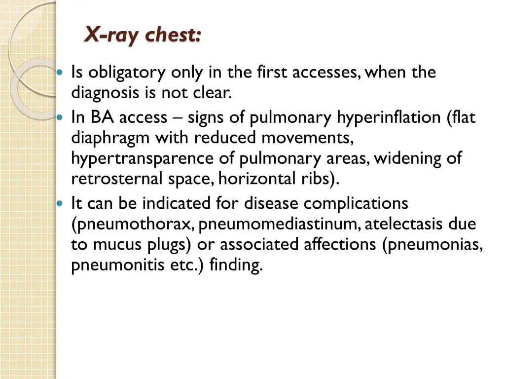 x ray chest