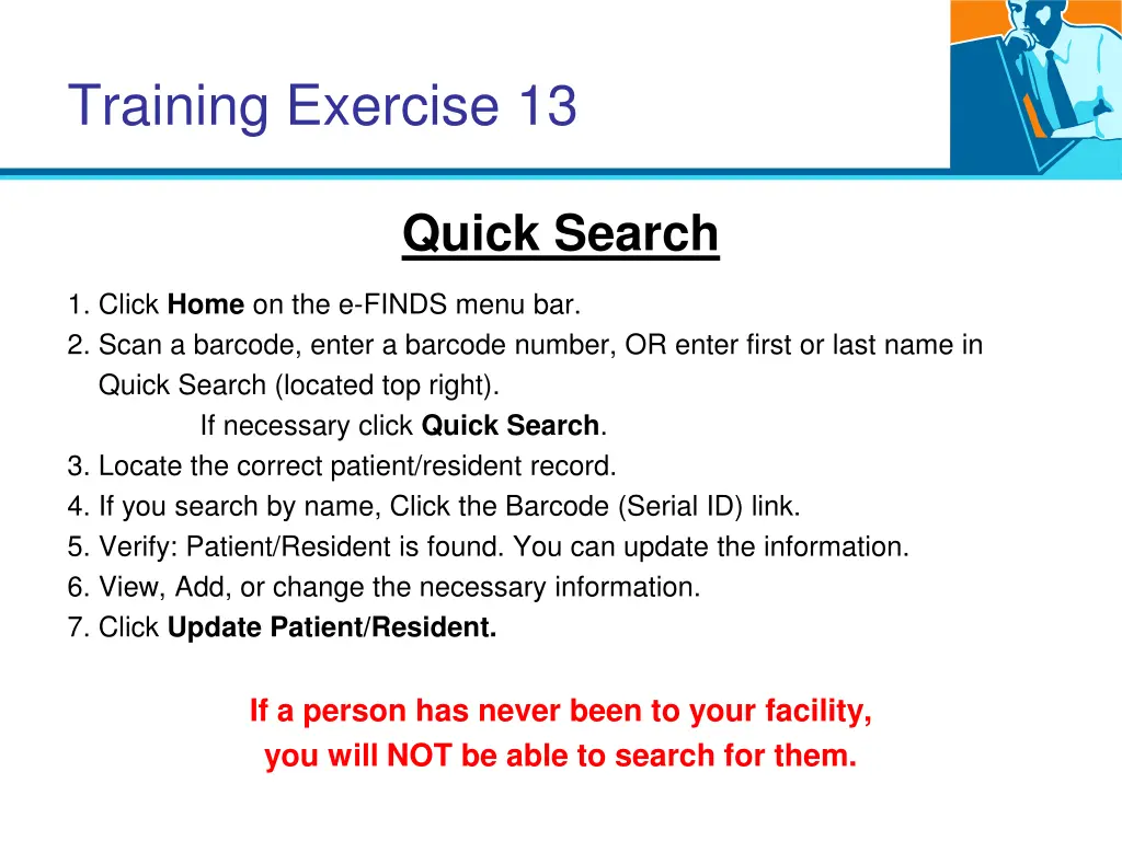 training exercise 13