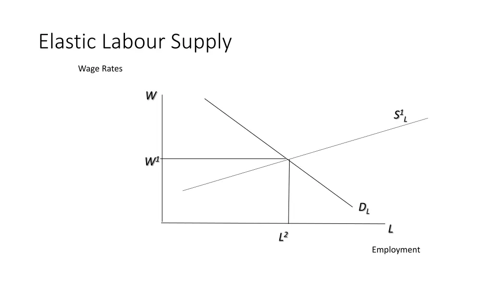 elastic labour supply
