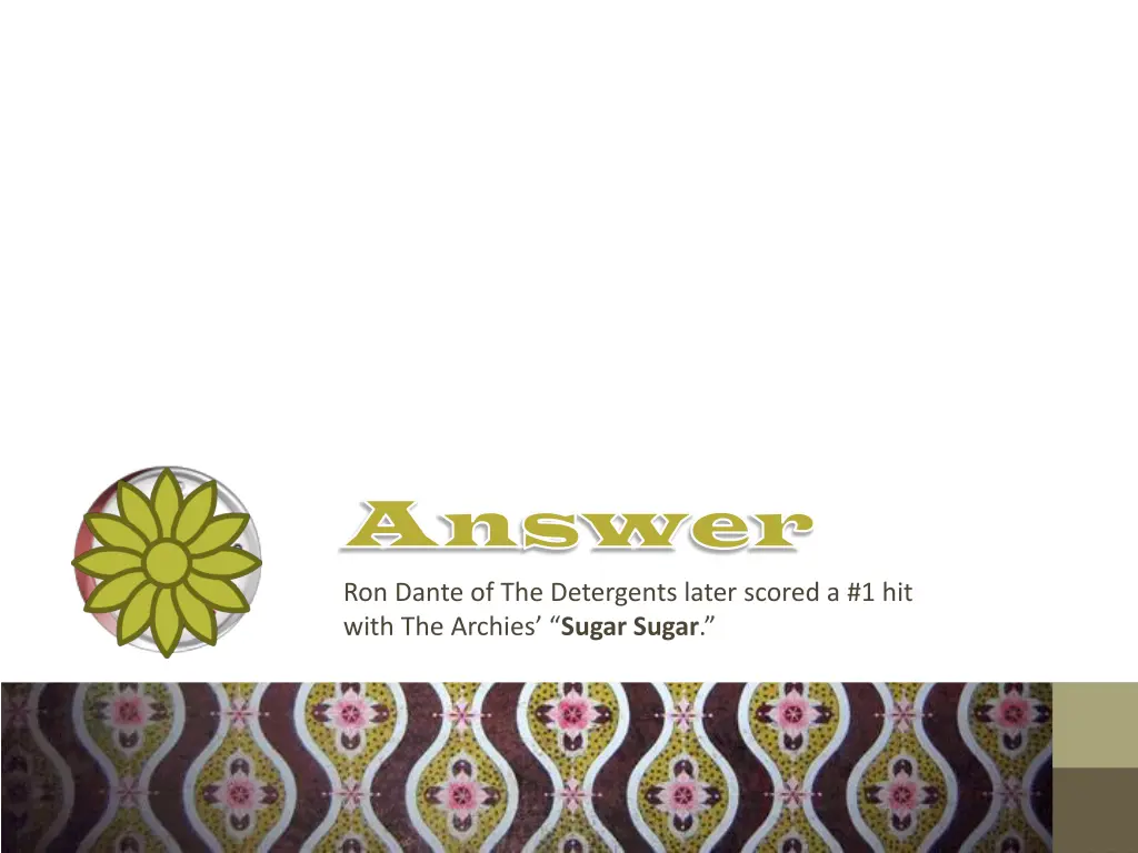 answer answer 1