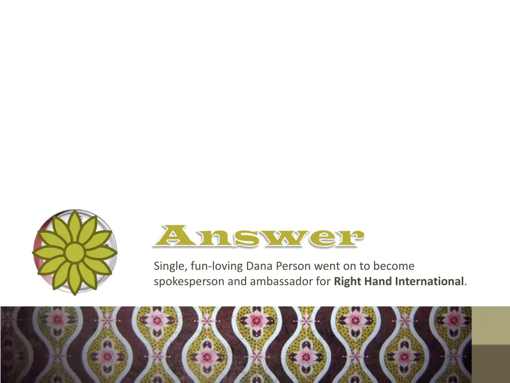 answer answer 2