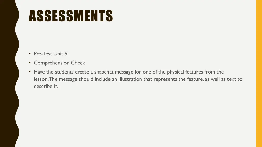 assessments