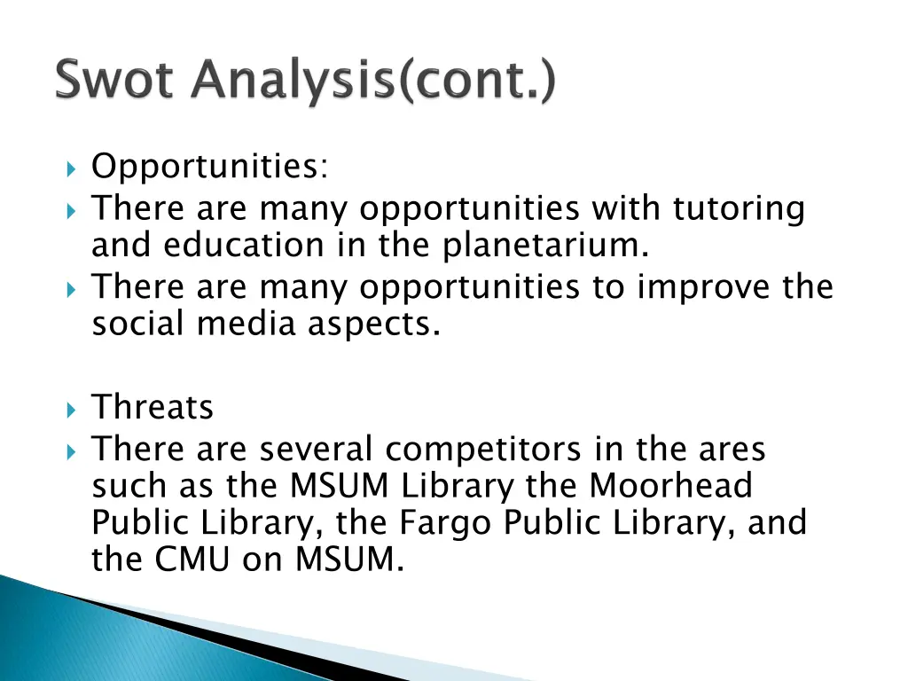 opportunities there are many opportunities with