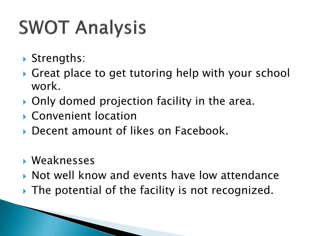strengths great place to get tutoring help with