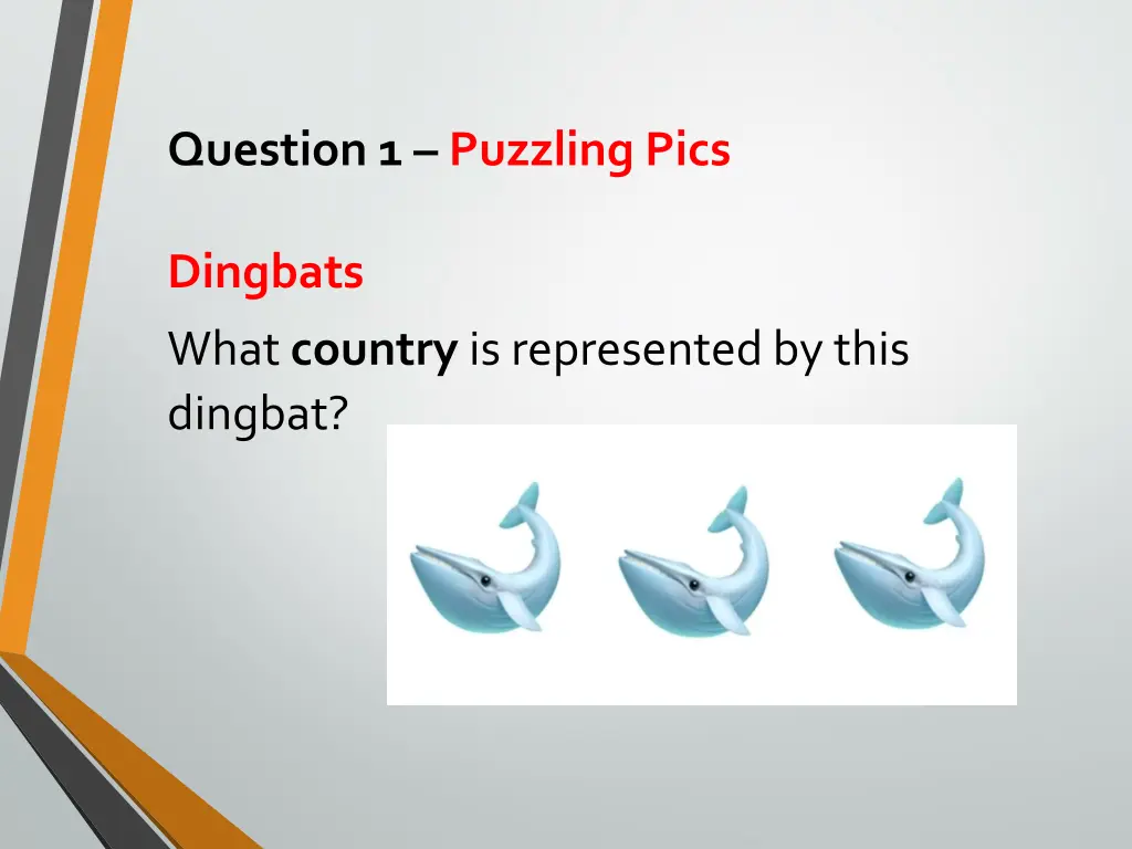 question 1 puzzling pics