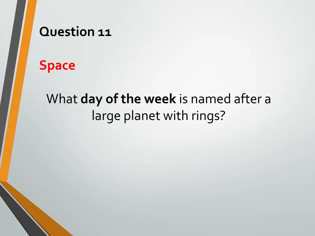 question 11
