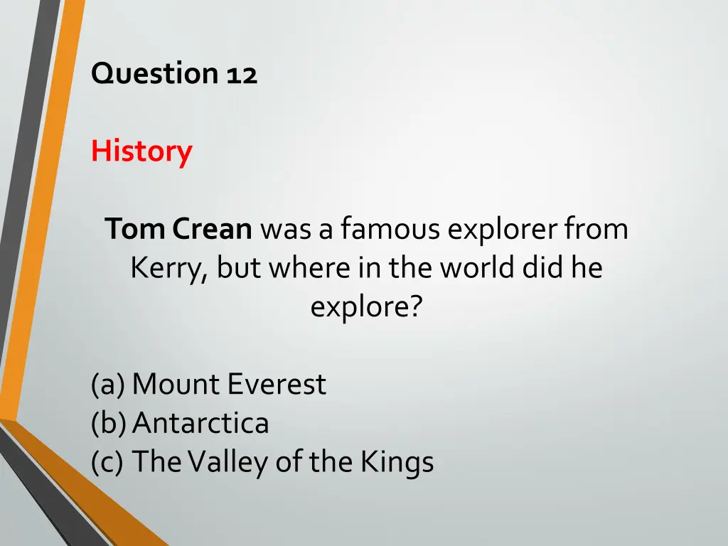 question 12