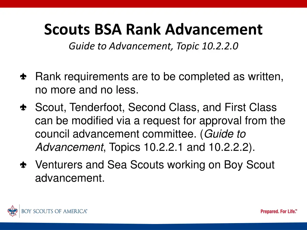 scouts bsa rank advancement guide to advancement