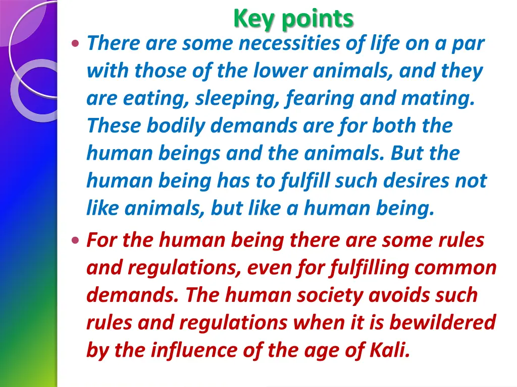 key points 5