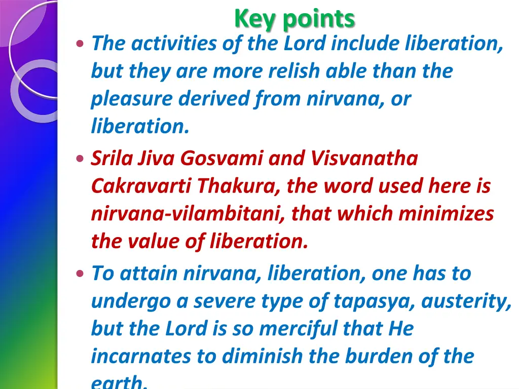 key points 6