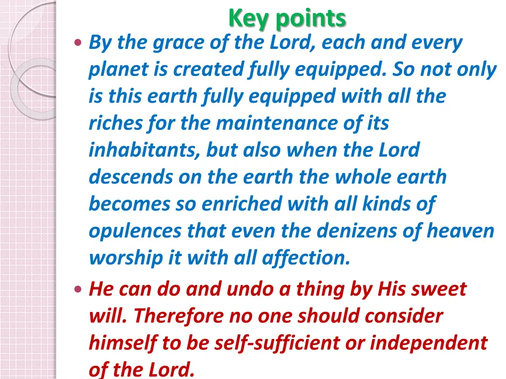 key points 7