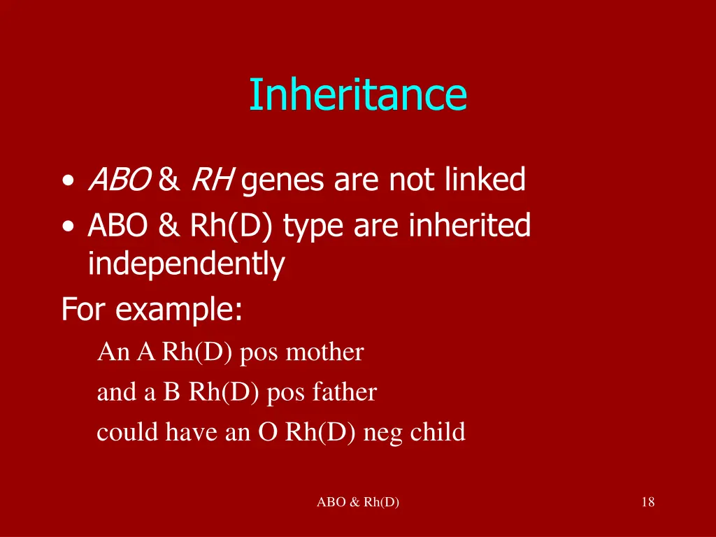 inheritance