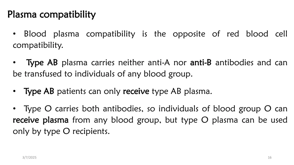 plasma plasma compatibility compatibility
