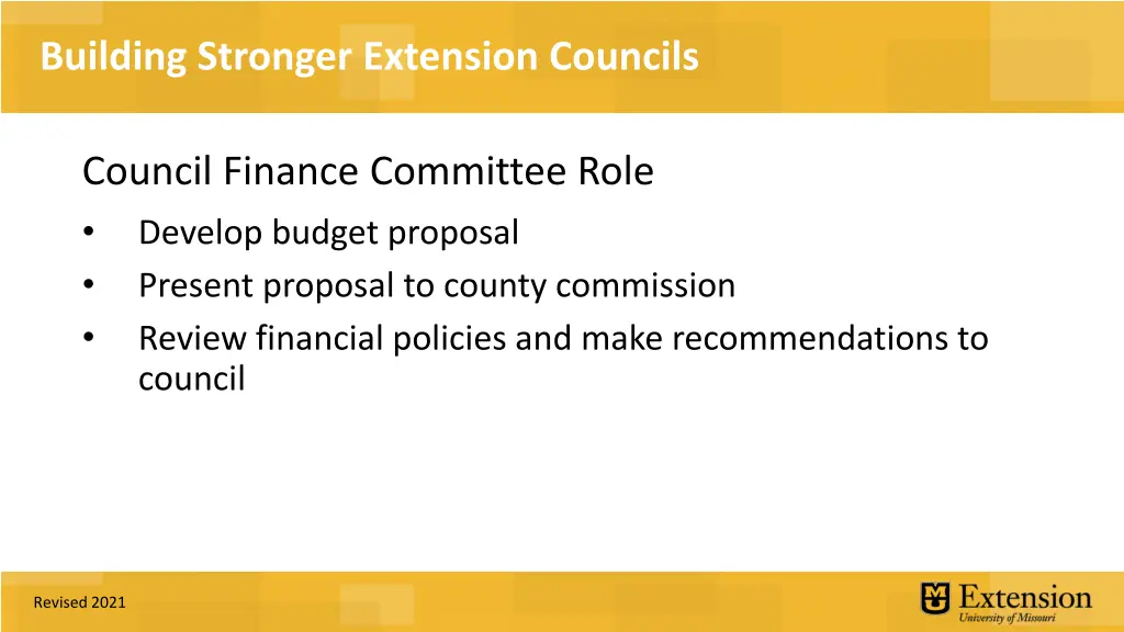 building stronger extension councils 13