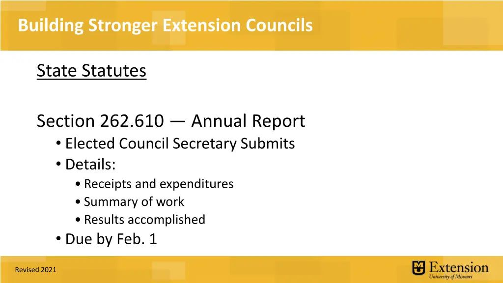 building stronger extension councils 6